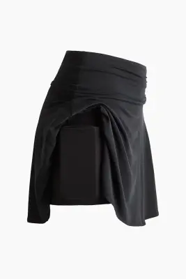 Jupe de tennis corolle - Noir — photo 4