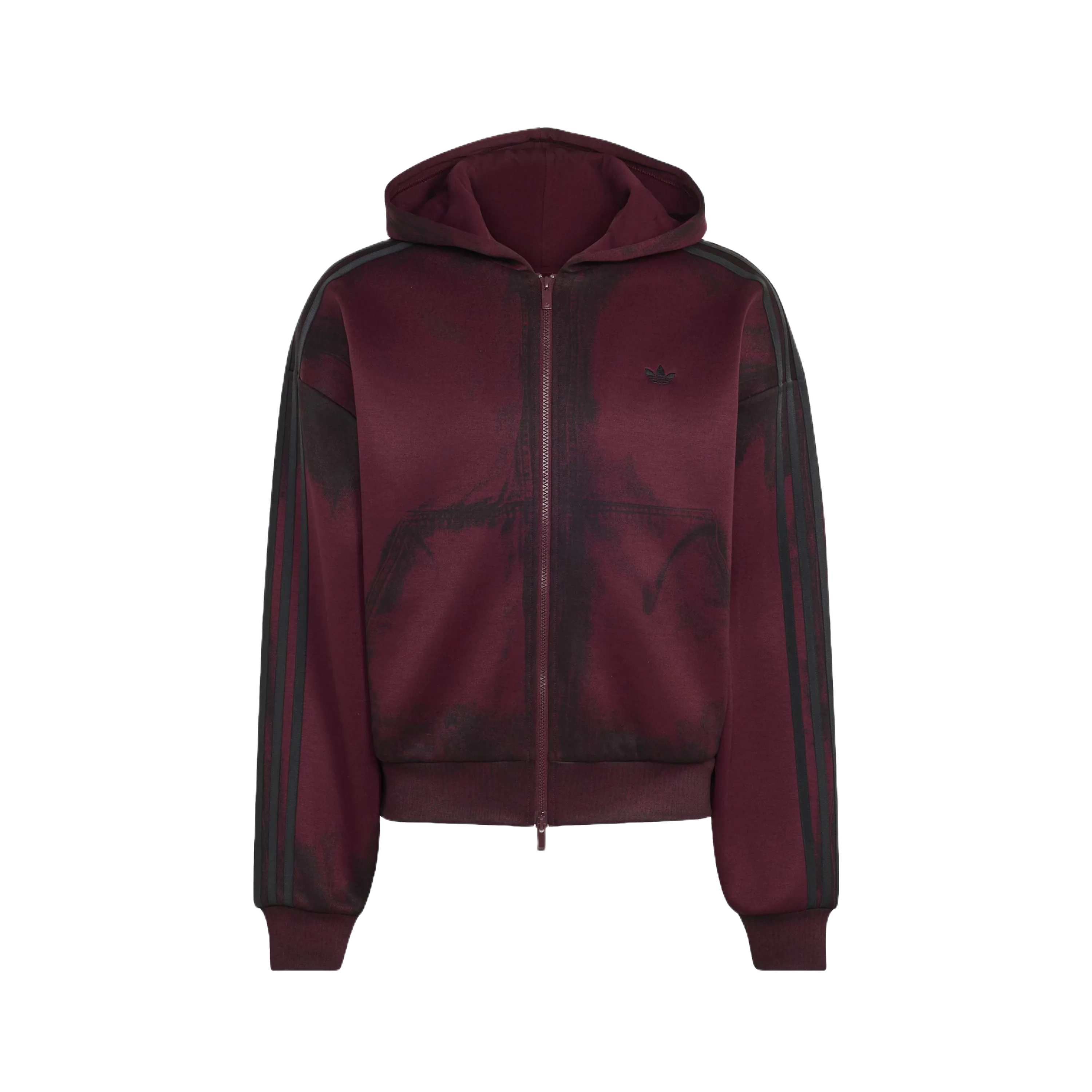 Adidas A6 Spacer Hoodie Maroon