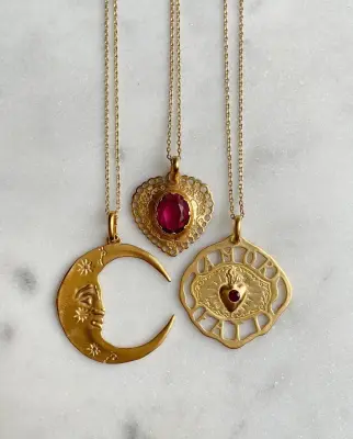 Nouveau ! ALHAJA Collier Luna Gold COMING SOON ! — photo 2