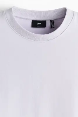 T-shirt COOLMAX® Relaxed Fit - Violet clair — photo 3