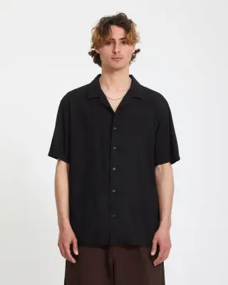 Chemise volcom single stone SS – Gloss black — photo 1