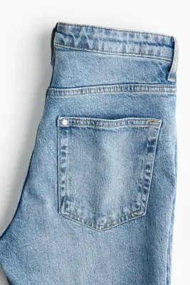 Flared High Jeans - Bleu denim clair — photo 2