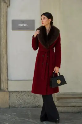 Angelina Faux Fur Coat — photo 1