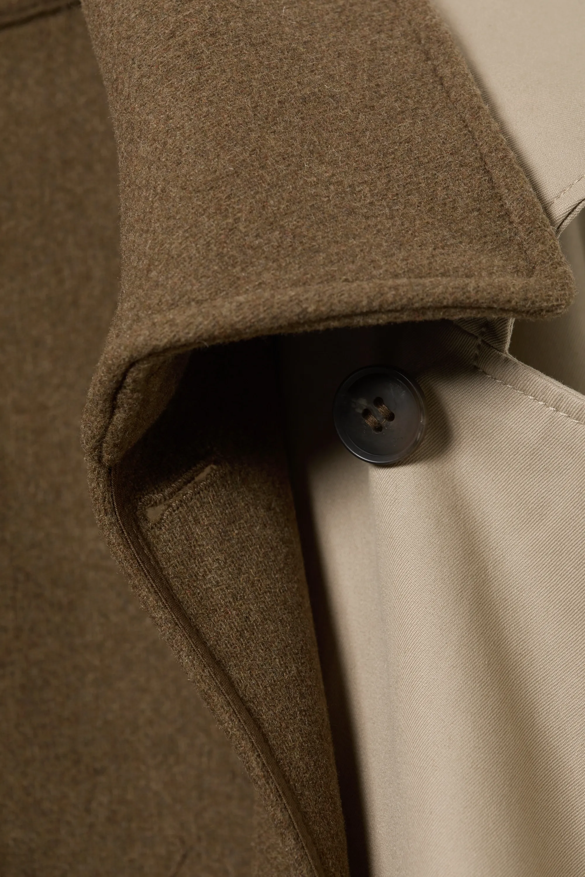 Trench oversize avec doublure amovible - Beige