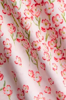 Robe à bretelles fines - Blanc/fleuri — photo 3