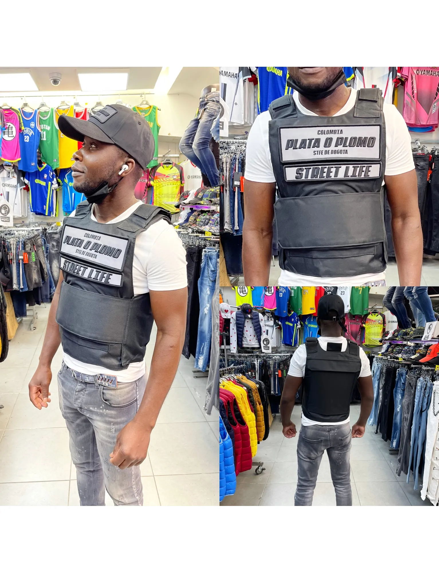 Gilet tactile pare balle Plata o Plomo Zoom Flight