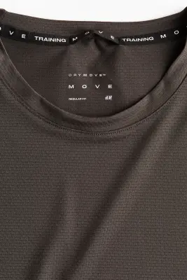 T-shirt de sport Muscle Fit DryMove™ - Marron foncé — photo 5