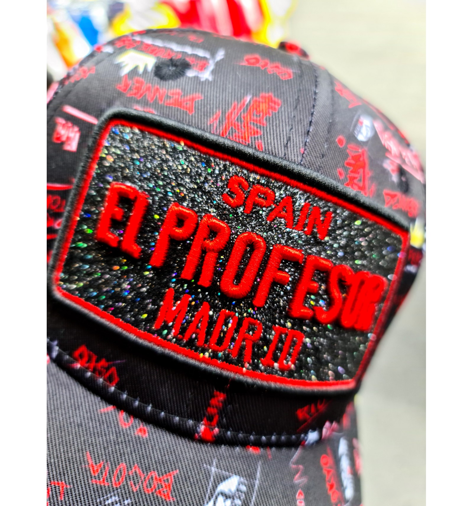 casquette Zoom Flight graffiti