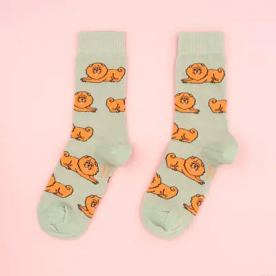 Chaussettes Chow chow Coucou Suzette — photo 1