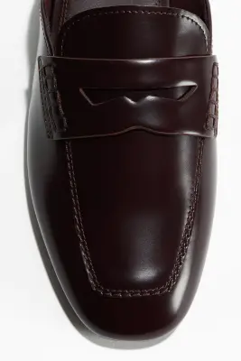 Mules mocassins - Bordeaux — photo 3