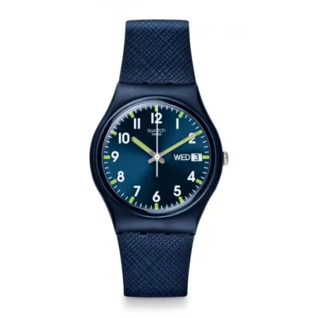 Montre Mixte Swatch GN718 - SIR BLUE
