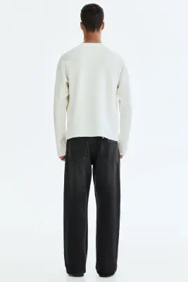 Loose Jeans - Noir denim — photo 3