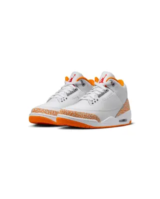 W Air Jordan 3 Retro White "Orange Citrus" — photo 2