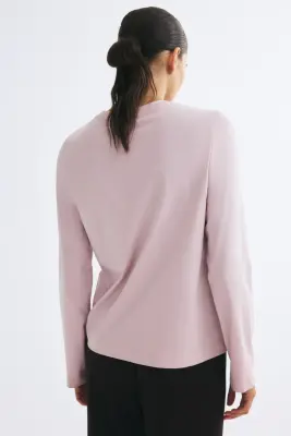 Top en coton Supima® - Rose ancien clair — photo 3