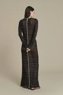 ROBE MOMO CHOCOLAT/NOIR — photo 2