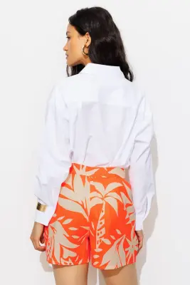 Short imprimé fluo Femme — photo 4