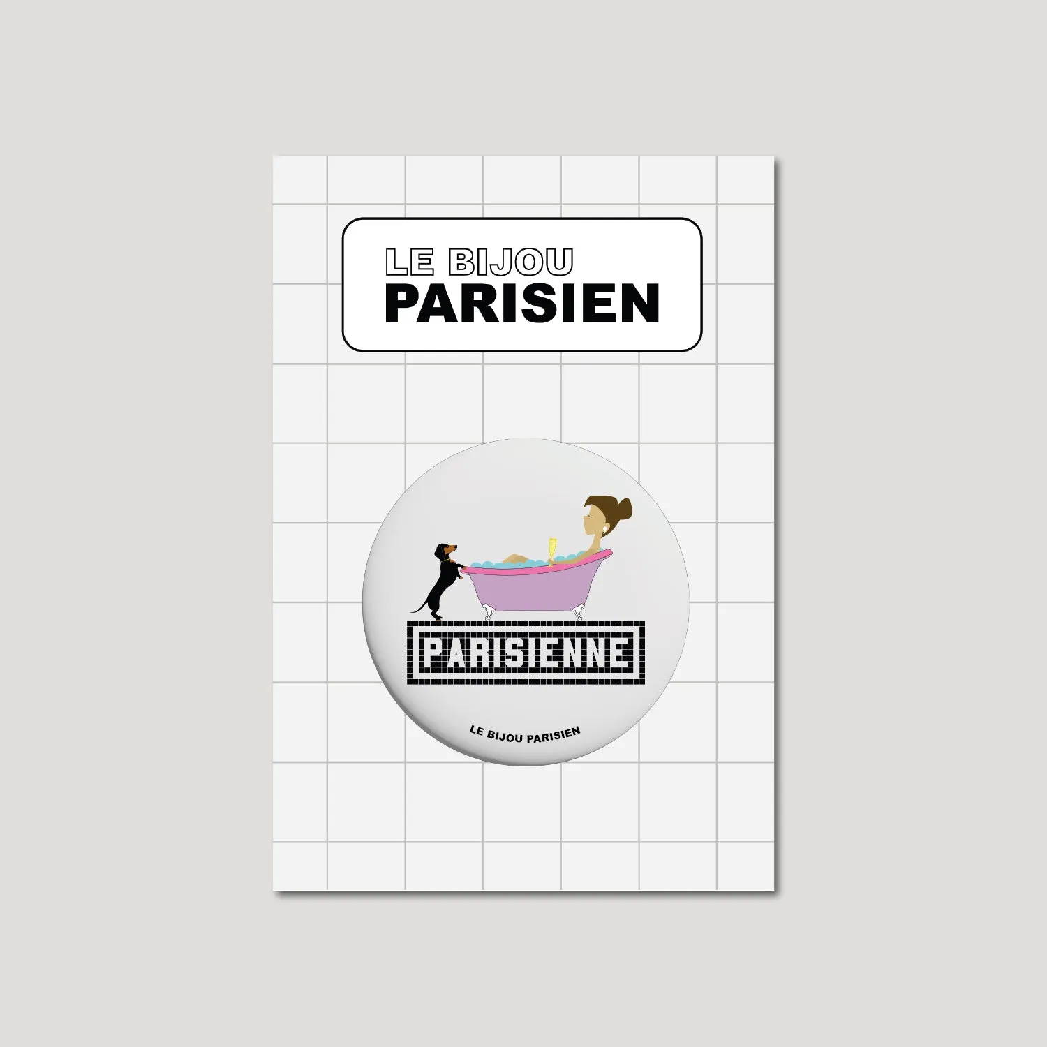 MAGNET PARISIENNE - BAIGNOIRE