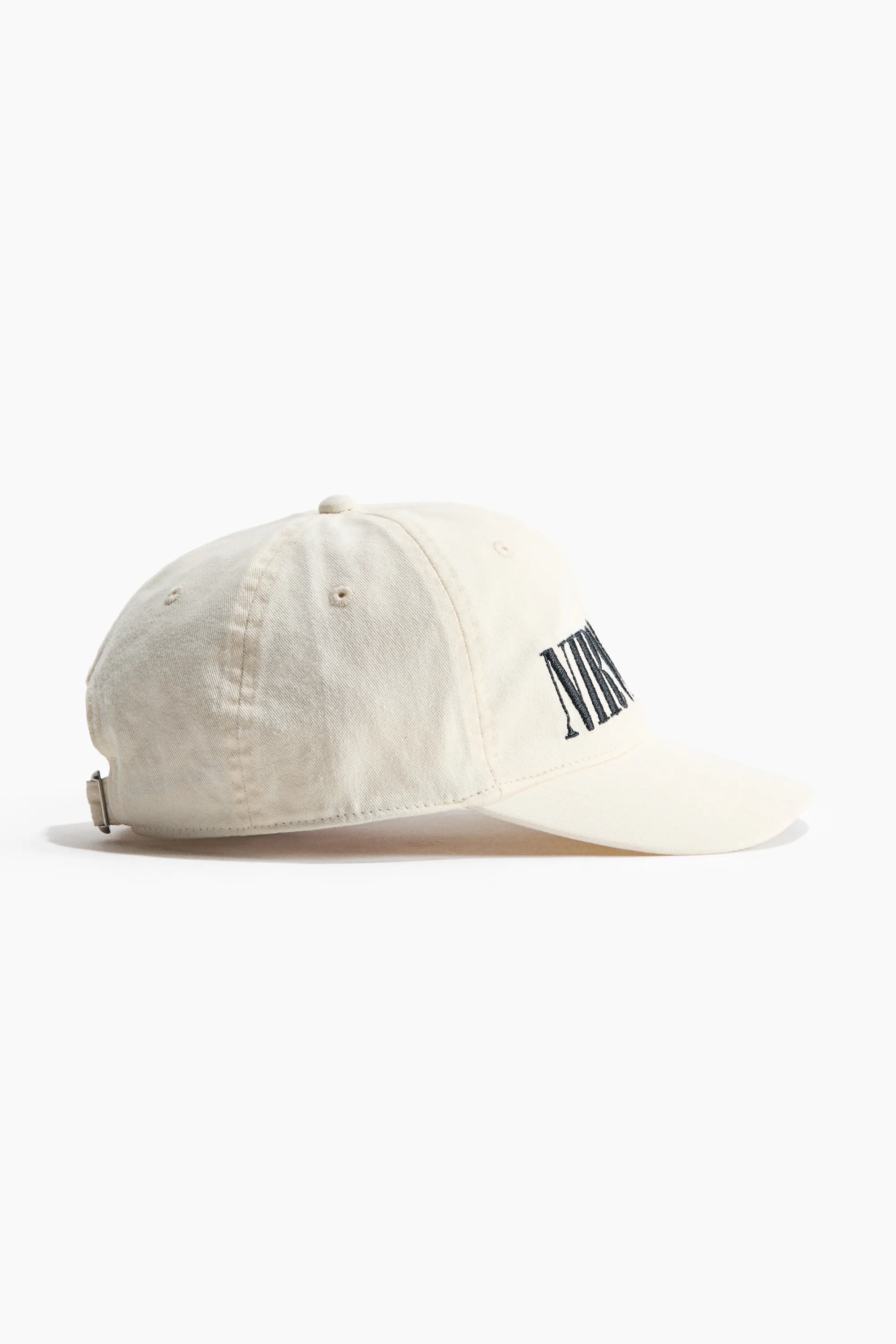 Casquette en twill de coton avec motif - Blanc/Nirvana