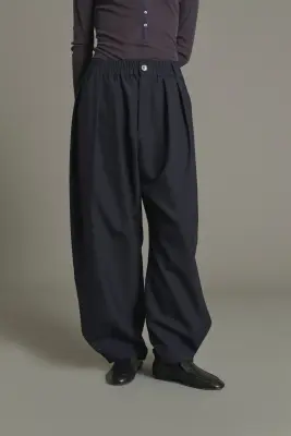 PANTALON VERNON BLEU NUIT — photo 3