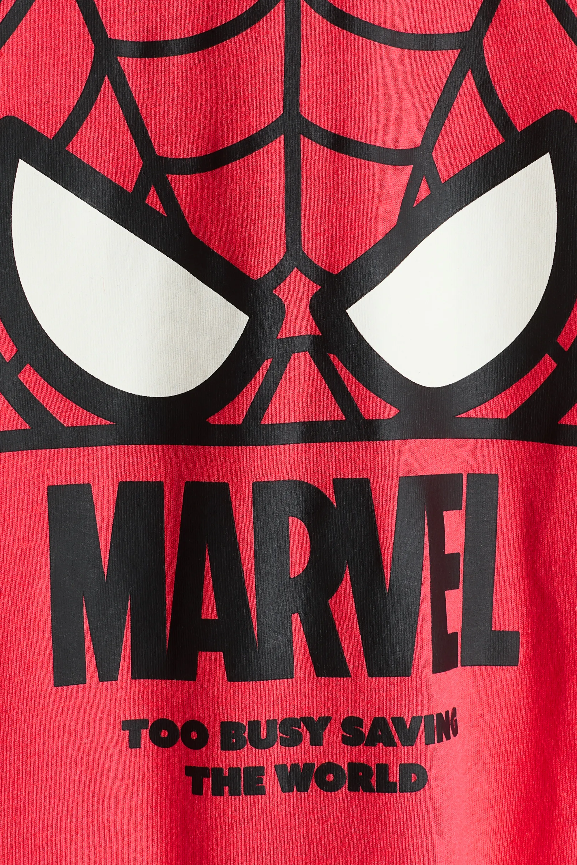 T-shirt oversize imprimé - Rouge/Marvel Comics