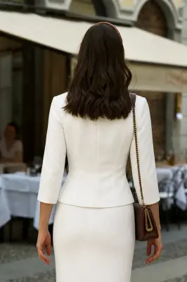 Adeline Jacket - White — photo 4