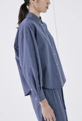 Nouveau ! MASSCOB Chemise Loie Indigo — photo 4