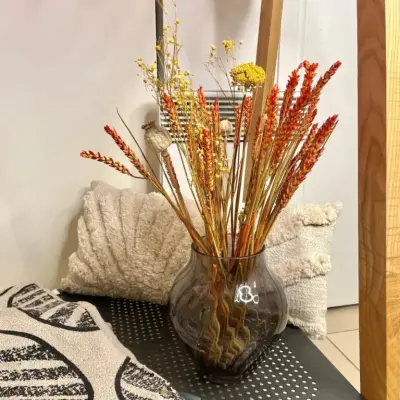 Vase Strié Fumé — photo 3