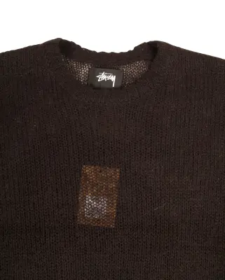 S Loose Knit Sweater Black — photo 2