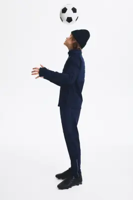 Pantalon de football chaud ThermoMove™ - Bleu foncé — photo 3
