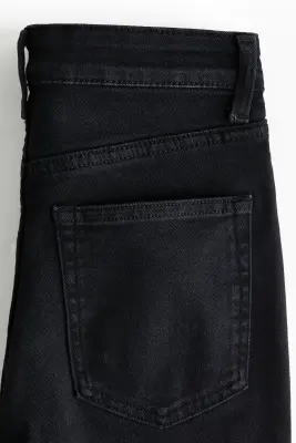Skinny High Waist Jeans - Noir denim — photo 5