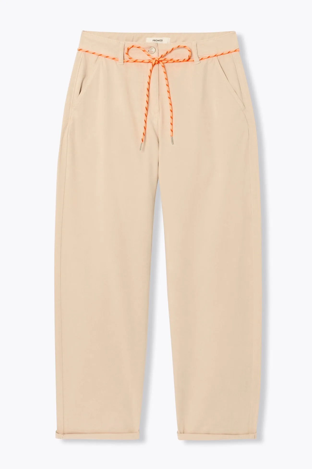 Pantalon chino taille haute