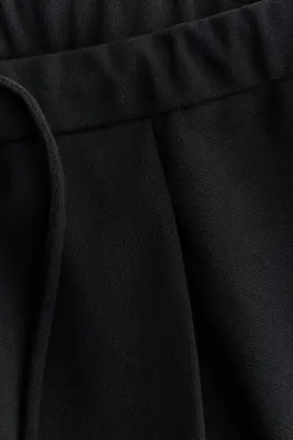 Pantalon à cordon - Noir — photo 5