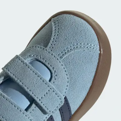 Chaussure Adidas vl court 3.0 CF – Clear Sky / Night Indigo / Gum — photo 4