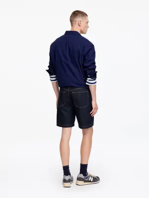 Short en jean décontracté - Bleu foncé — photo 2