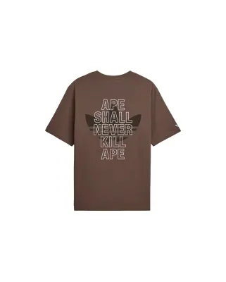 Short Sleeve Tee Bape Earth Straw — photo 3