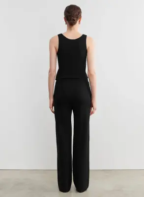Pantalon en viscose et élasthanne — photo 2