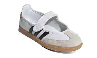 Adidas Samba Jane White Black Gum — photo 2
