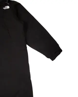 W Padded Long Parka Black — photo 4