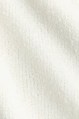 Pantalon en maille avec cordon de serrage - Crème — photo 4