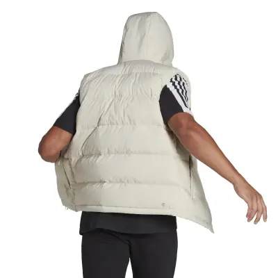 ADIDAS DOUDOUNE SANS MANCHES Beige — photo 3