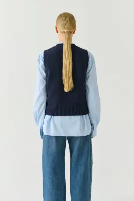 PULL NAMASTE NAVY — photo 3