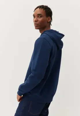 Le sweat à capuche - Bleu marine — photo 3