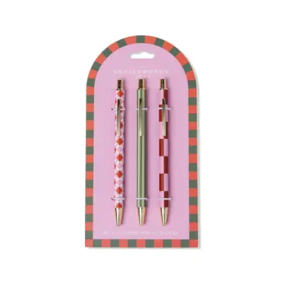 Set 3 Stylos Pop Graphique — photo 1