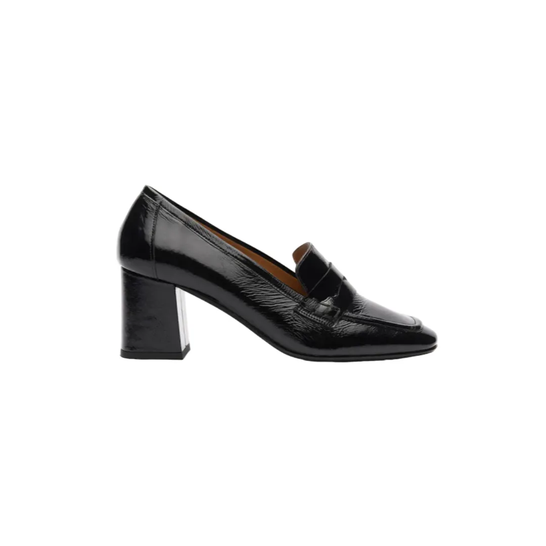 Mocassins n°610 Noir vernis - Rivecour