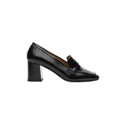Mocassins n°610 Noir vernis - Rivecour — photo 1