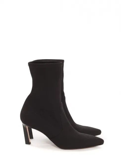 Bottines stretch bout pointu à talon STUART 75 BOOTIE Prix boutique 595€ Taille 41