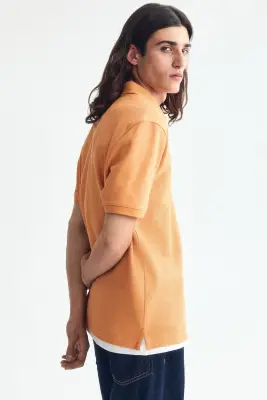 Polo Regular Fit - Orange — photo 3