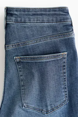 Skinny High Waist Jeans - Bleu denim — photo 6