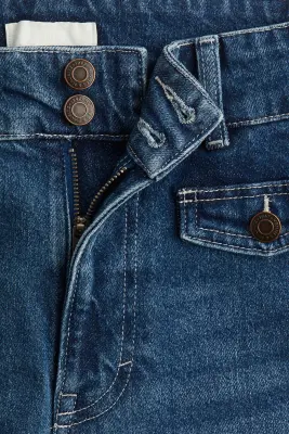 Flared High Jeans - Bleu denim — photo 1