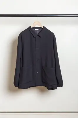 Roberto Collina – Knit LS Shirt – Navy